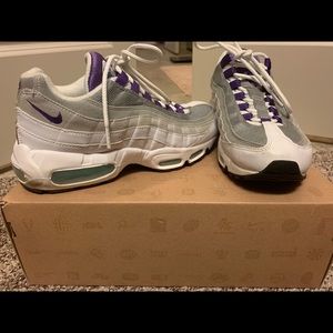 Nike Air Max 95 purple/aqua/white